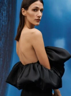 The Raina Midi Dress In Black -Solace Dress Shop 014 048 v1