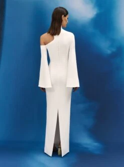 The Rosetta Maxi Dress In Cream -Solace Dress Shop 015 021 v1