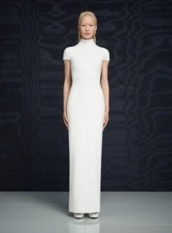 The Lang Maxi Dress In Cream