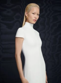 The Lang Maxi Dress In Cream -Solace Dress Shop 01 OS46037 LANG MAXI DRESS CREAM 0043 Rework