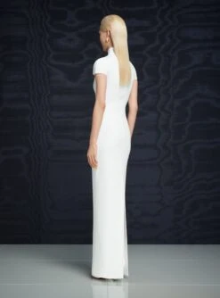 The Lang Maxi Dress In Cream -Solace Dress Shop 01 OS46037 LANG MAXI DRESS CREAM 0058 Rework