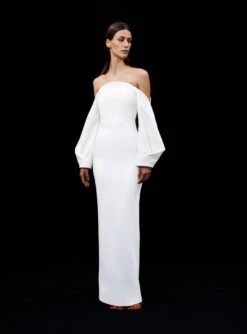 The Lotta Maxi Dress In Cream 12 The Lotta Maxi Dress In Cream -Solace Dress Shop 027 017 v1