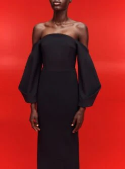 The Lotta Maxi Dress In Black -Solace Dress Shop 02 15 SolaceLondon 02 024 v1