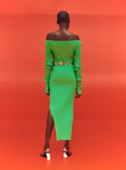 The Loren Maxi Dress In Green -Solace Dress Shop 02 15 SolaceLondon 11 056 v1
