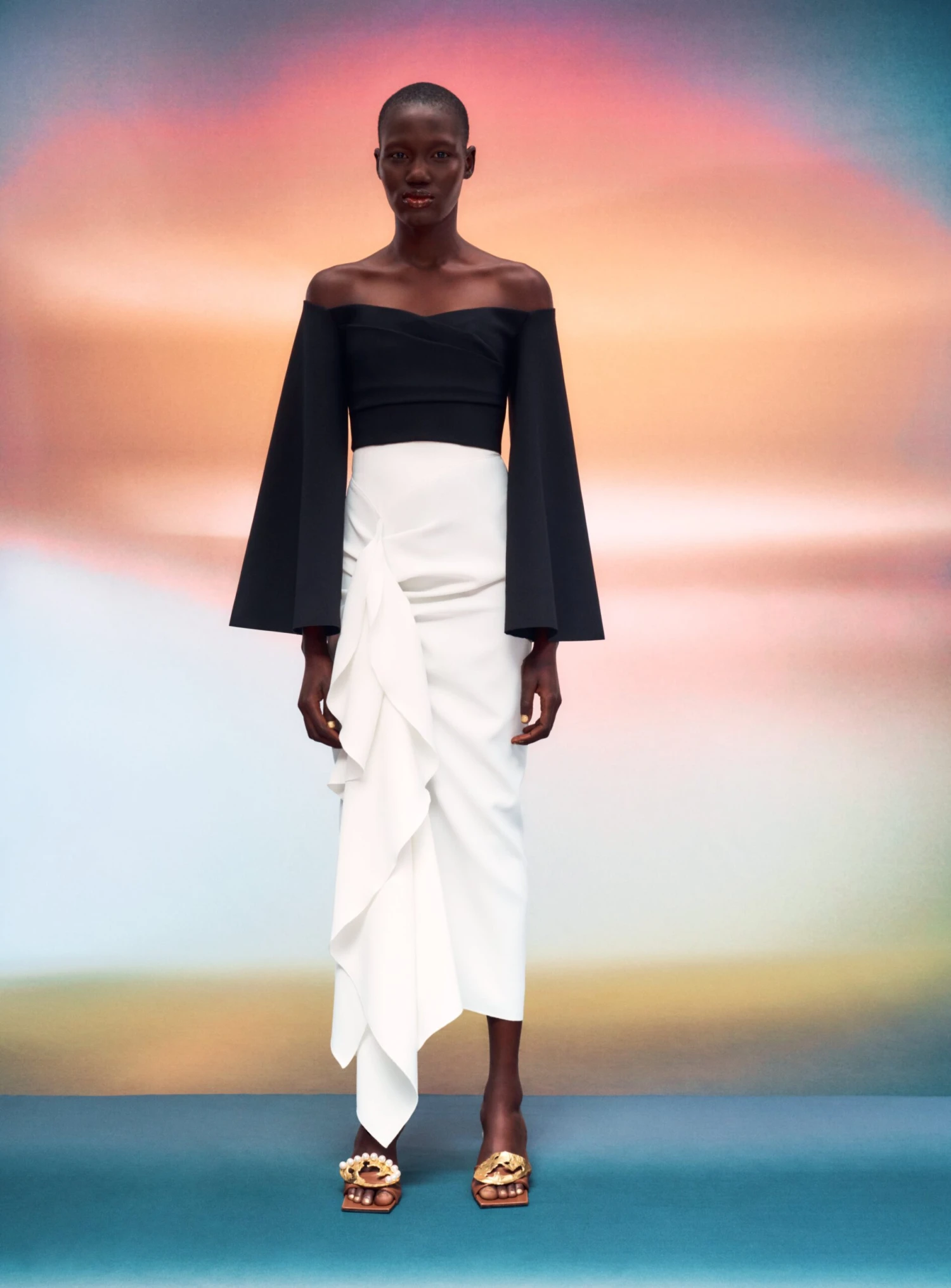 The Giana Skirt In Cream 3 The Giana Skirt In Cream