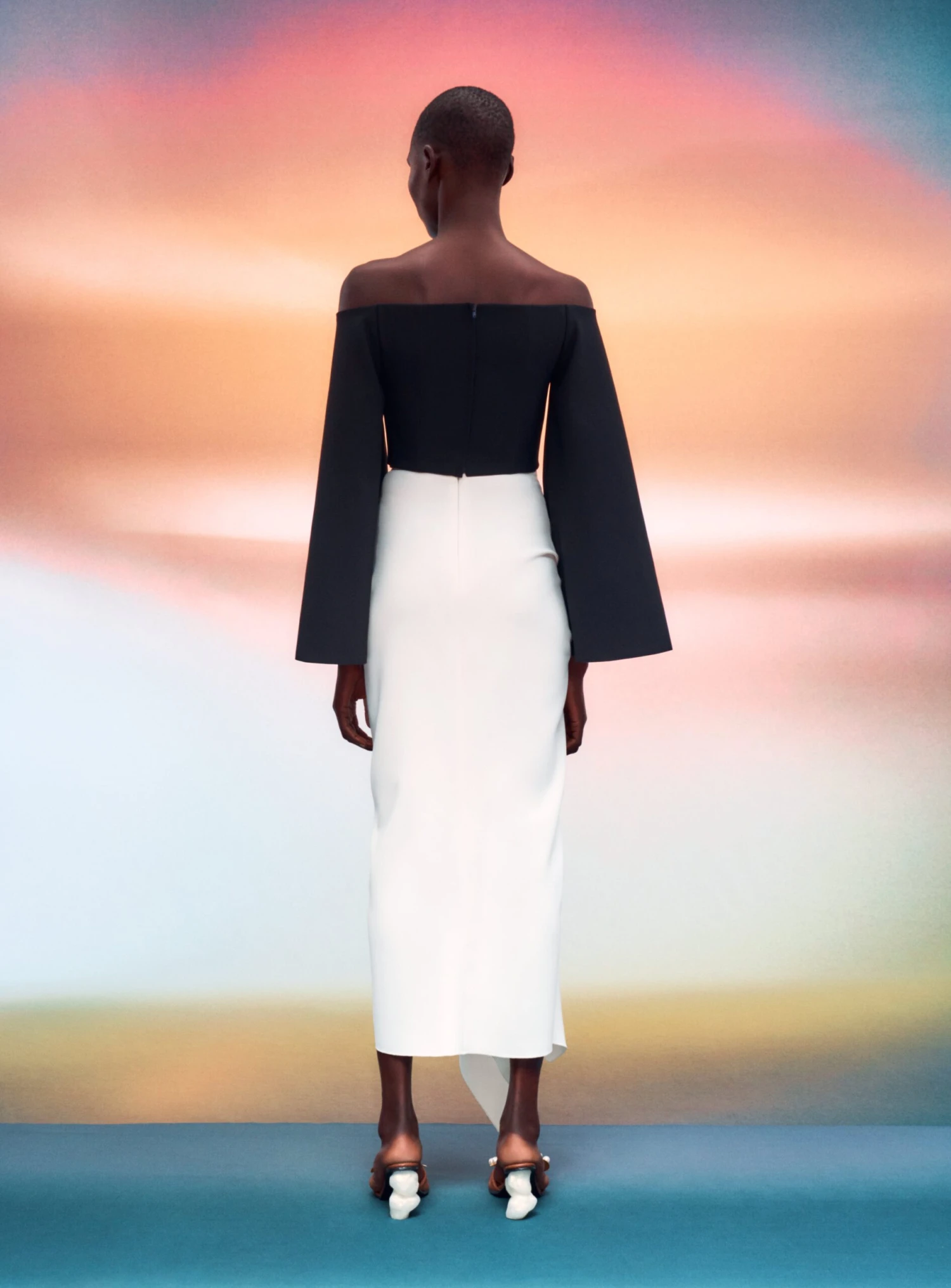 The Giana Skirt In Cream 4 The Giana Skirt In Cream - Image 2