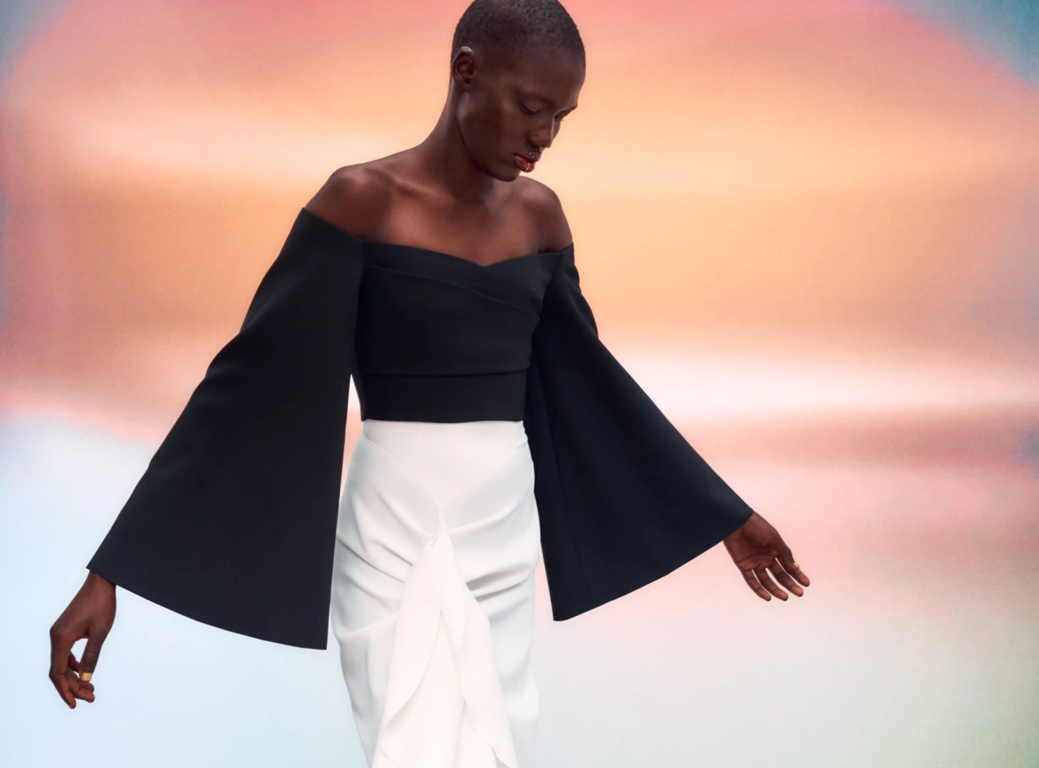 The Giana Skirt In Cream 5 The Giana Skirt In Cream - Image 3