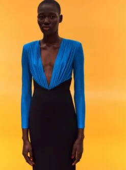 The Lena Maxi Dress In Cerulean Blue -Solace Dress Shop 02 19 SolaceLondon 04 049 v1