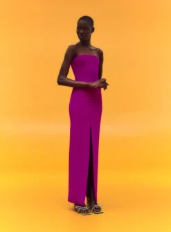 The Bysha Maxi Dress In Purple