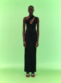 The Krista Maxi Dress In Black