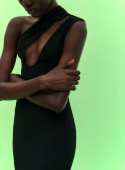 The Krista Maxi Dress In Black -Solace Dress Shop 02 19 SolaceLondon 17 024 v1