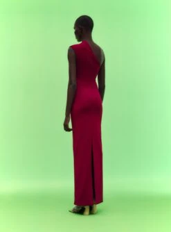 The Krista Maxi Dress In Mulberry -Solace Dress Shop 02 19 SolaceLondon 20 034 v1