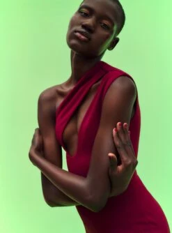 The Krista Maxi Dress In Mulberry -Solace Dress Shop 02 19 SolaceLondon 20 058 v1