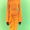 The Nahla Top In Orange -Solace Dress Shop 02 19 SolaceLondon 26 029 v1
