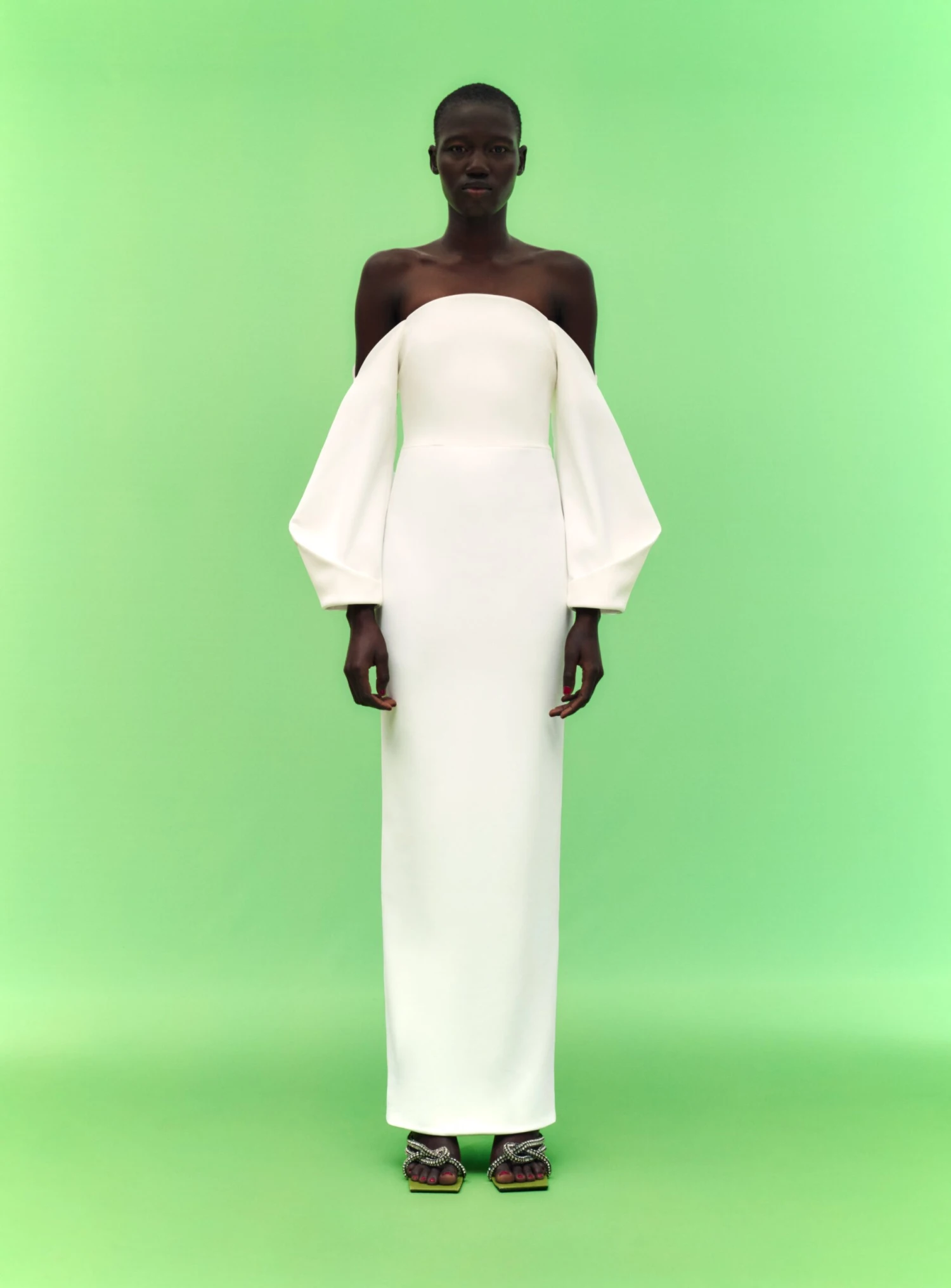 The Lotta Maxi Dress In Cream 7 The Lotta Maxi Dress In Cream - Image 5