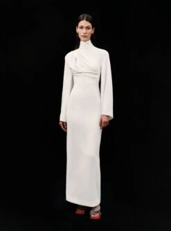 The Lia Maxi Dress In Cream