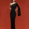 The Callie Maxi Dress In Black -Solace Dress Shop 036 052 v2