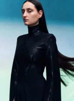 The Remy Top In Black 8 The Remy Top In Black -Solace Dress Shop 05 04 SolaceLondon PF21 05 052 v2 Lifted