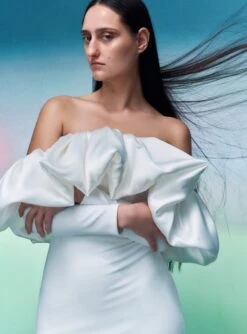 The Elson Maxi Dress In Cream