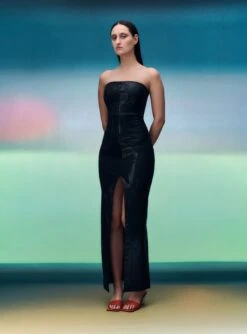 The Kari Maxi Dress In Black