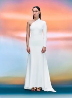 The Sarr Maxi Dress In Cream