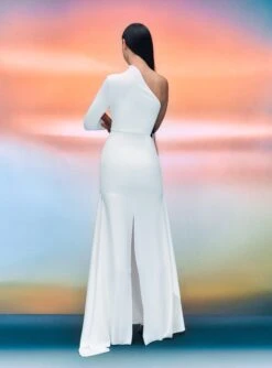 The Sarr Maxi Dress In Cream -Solace Dress Shop 05 04 SolaceLondon PF21 24 039 v1