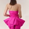 The Posie Mini Dress In Fuchsia -Solace Dress Shop 06 050