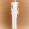 The Lois Maxi Dress In Cream -Solace Dress Shop 103 OS43034 LOIS MAXI DRESS CREAM 014 R1
