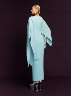 The Adami Maxi Dress In Arctic Blue -Solace Dress Shop 10 OS22060 ADAMI MAXI DRESS ARCTIC BLUE 096 R2