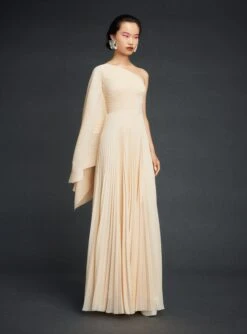 The Maci Maxi Dress In Alabaster