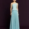 The Britt Maxi Dress In Arctic Blue
