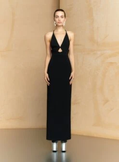 The Milly Maxi Dress In Black