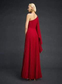 The Maci Maxi Dress In Ruby -Solace Dress Shop 13 OS43001 MACI MAXI DRESS RUBY 166 R1