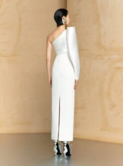 The Tally Maxi Dress In Cream -Solace Dress Shop 13 OS45037 TALLY MAXI DRESS CREAM 062 R1