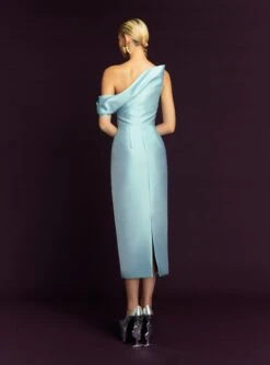 The Ellison Midi Dress In Arctic Blue -Solace Dress Shop 14 OS44046 ELLISON MIDI DRESS ARCTIC BLUE 116 R2