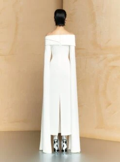 The Nuri Maxi Dress In Cream -Solace Dress Shop 15 OS45033 NURI MAXI DRESS CREAM 074 R1