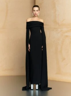 The Nuri Maxi Dress In Black