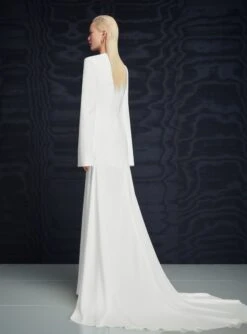 The Claudine Maxi Dress In Cream -Solace Dress Shop 16 OS46056 CLAUDINE MAXI DRESS CREAM 0017 Rework