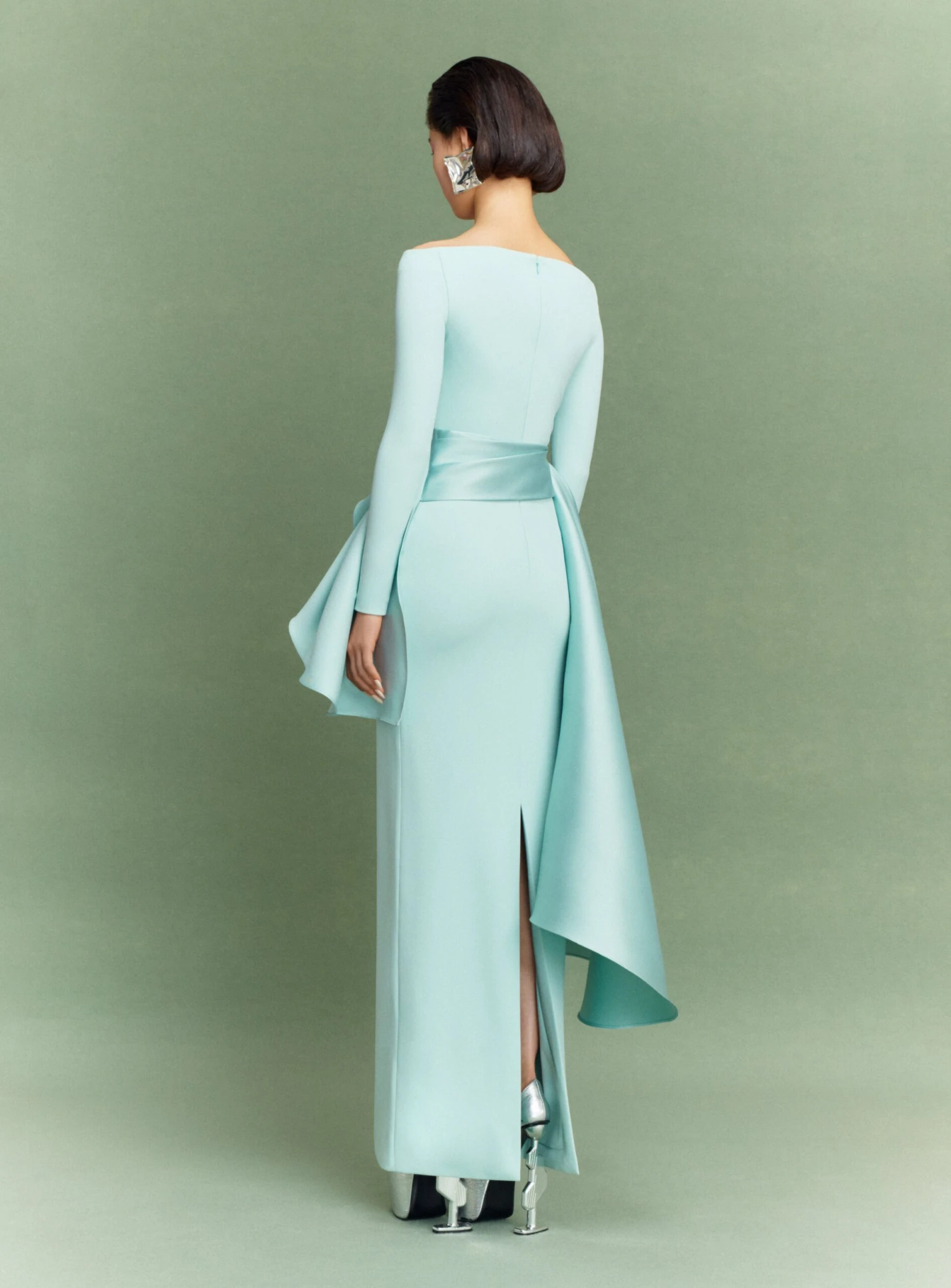 The Kiana Maxi Dress In Opal 4 The Kiana Maxi Dress In Opal - Image 2