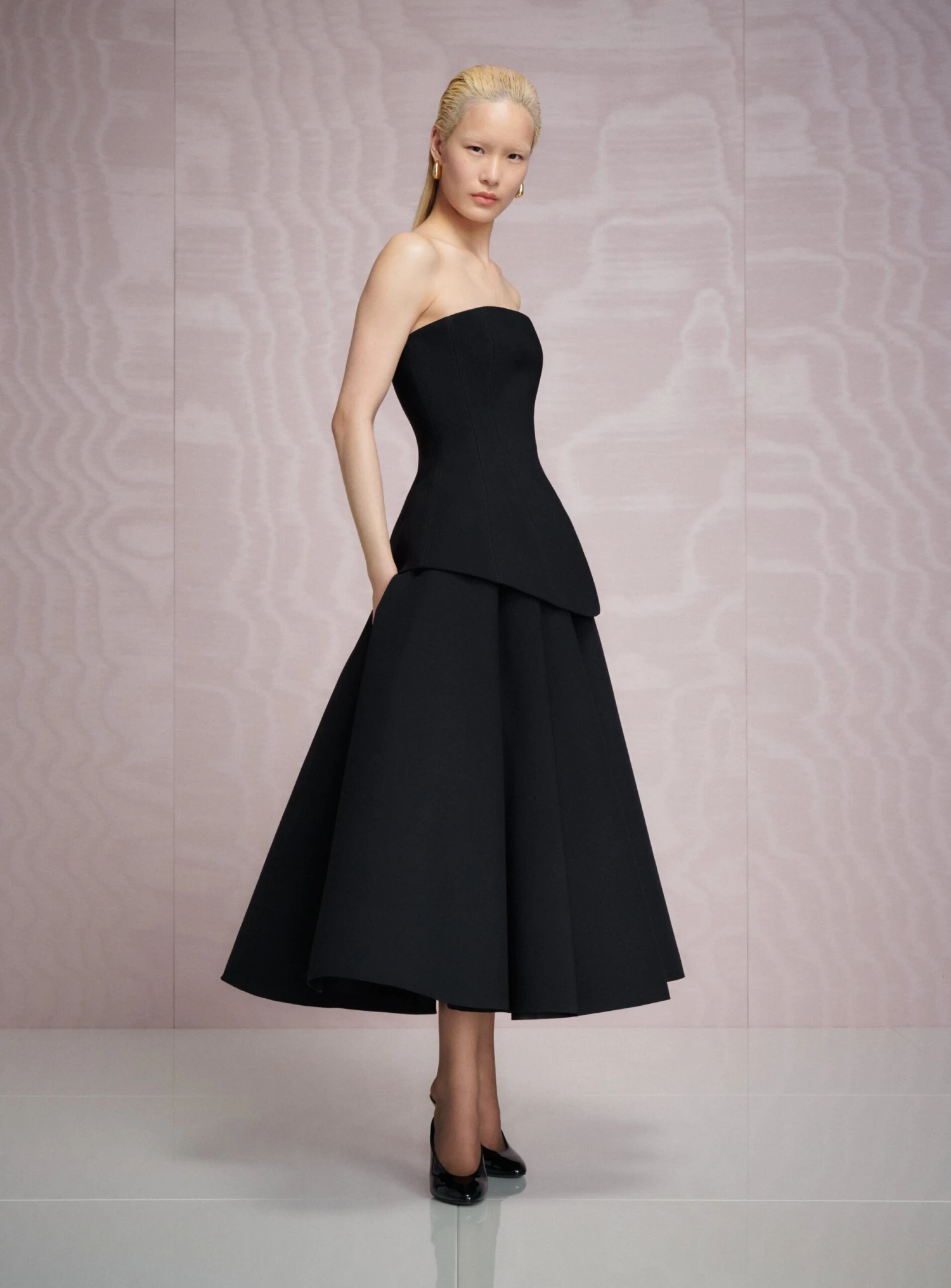 The Ada Midi Dress In Black 4 The Ada Midi Dress In Black - Image 2