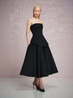 The Ada Midi Dress In Black