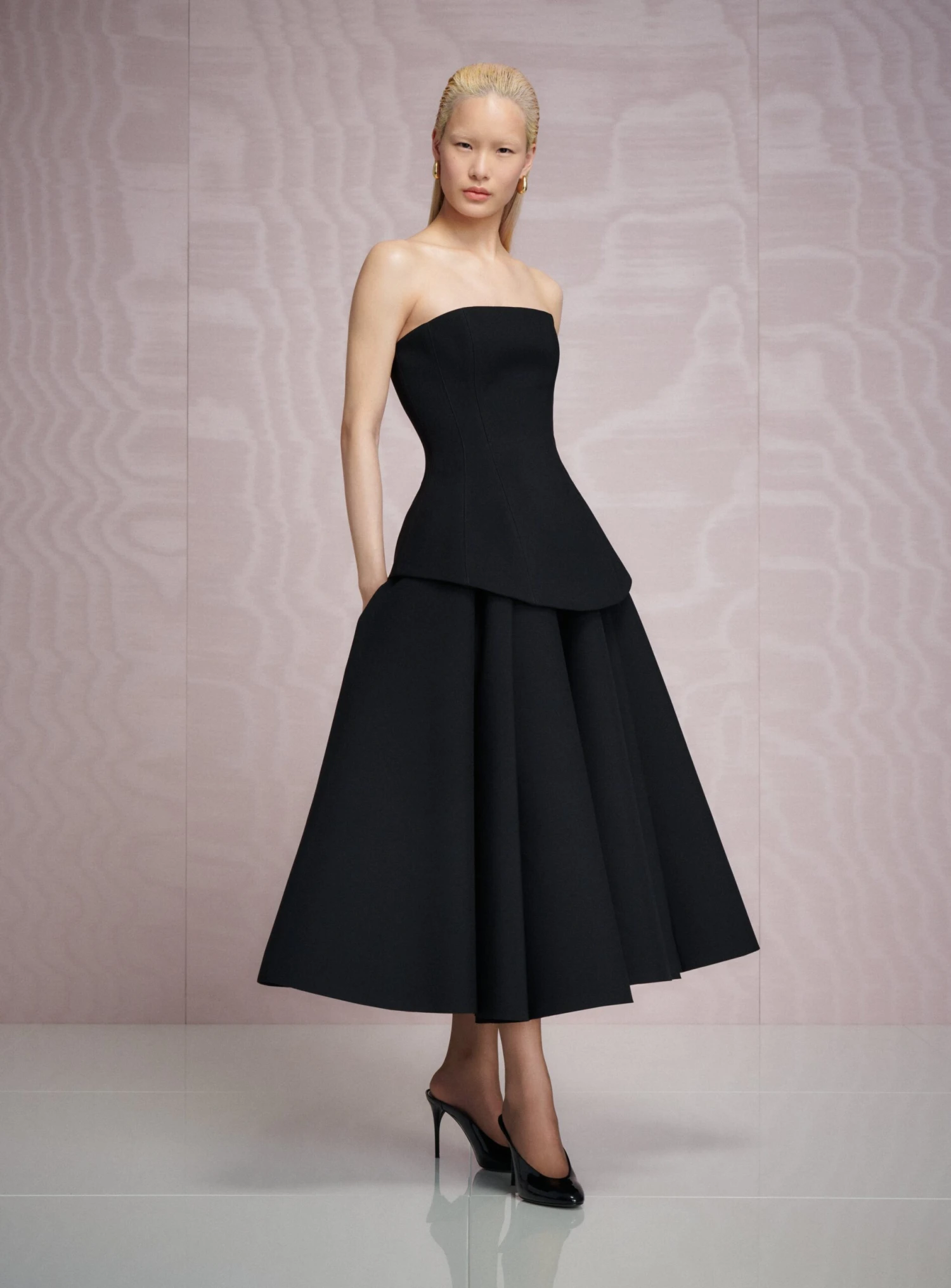 The Ada Midi Dress In Black 3 The Ada Midi Dress In Black