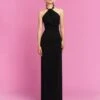 The Riva Maxi Dress In Black And Jet
