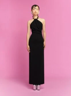 The Riva Maxi Dress In Black And Jet