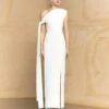 The Irina Maxi Dress In Cream 1 The Irina Maxi Dress In Cream -Solace Dress Shop 19 OS45020 IRINA MAXI DRESS CREAM 019 R1