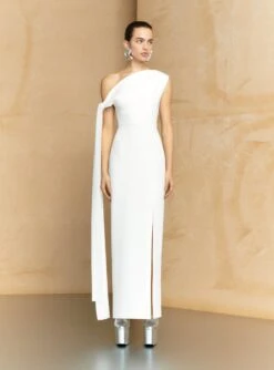 The Irina Maxi Dress In Cream