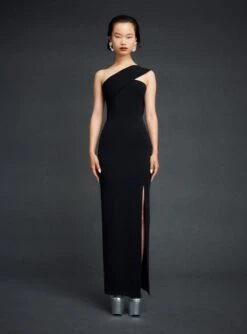 The Lois Maxi Dress In Black