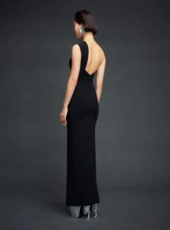 The Lois Maxi Dress In Black -Solace Dress Shop 1 OS43034 LOIS MAXI DRESS BLACK 276 R2