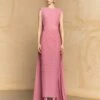 The Tavia Maxi Dress In Peony Pink 1 The Tavia Maxi Dress In Peony Pink -Solace Dress Shop 1 OS45016 TAVIA MAXI DRESS PEONY PINK 030 R1