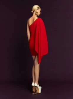 The Layne Mini Dress In Red -Solace Dress Shop 20 OS44026 LAYNE MINI DRESS RED 115 R2